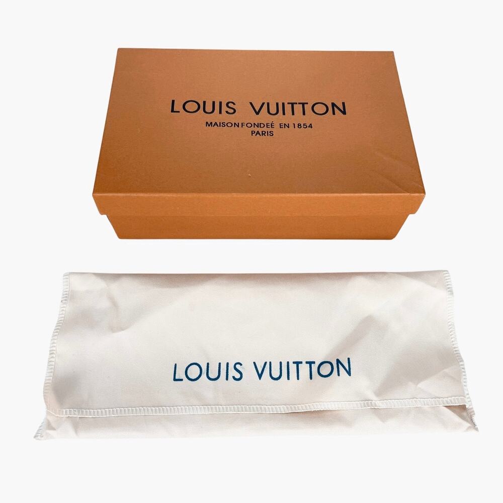 Authentic LOUIS VUITTON Orange Box & DUST BAG - 11"w x 3"h x 7"d